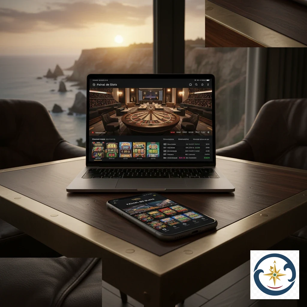 Painel de Slots em Dispositivo Móvel