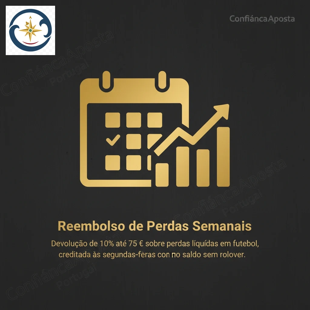 Cashback semanal de perdas em apostas de futebol